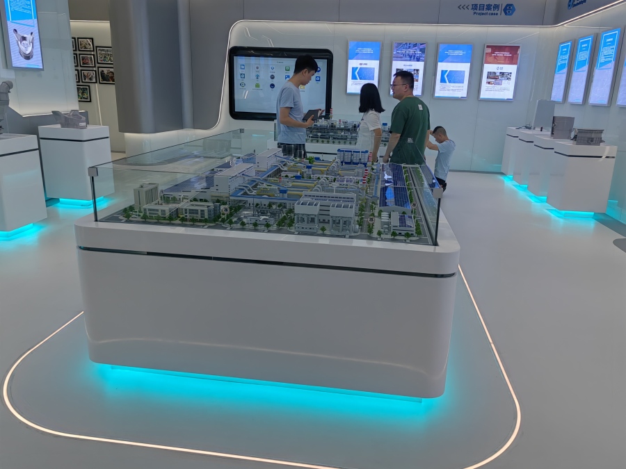 企業(yè)展廳模型